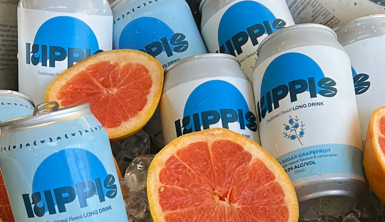 Kippis Finnish Long Drink - 8 Pack Mixed of Classic and Zero Sugar