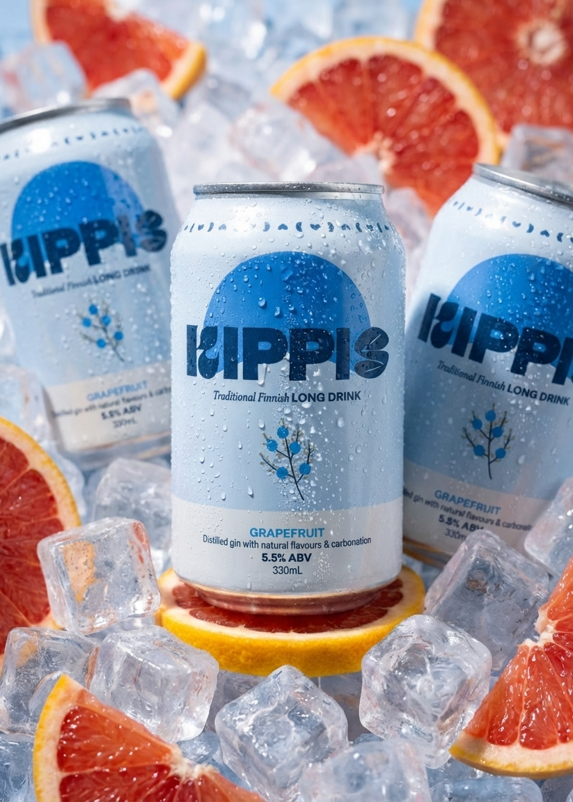 Kippis Finnish Long Drink Classic 5.5% - 16 x 330 ml