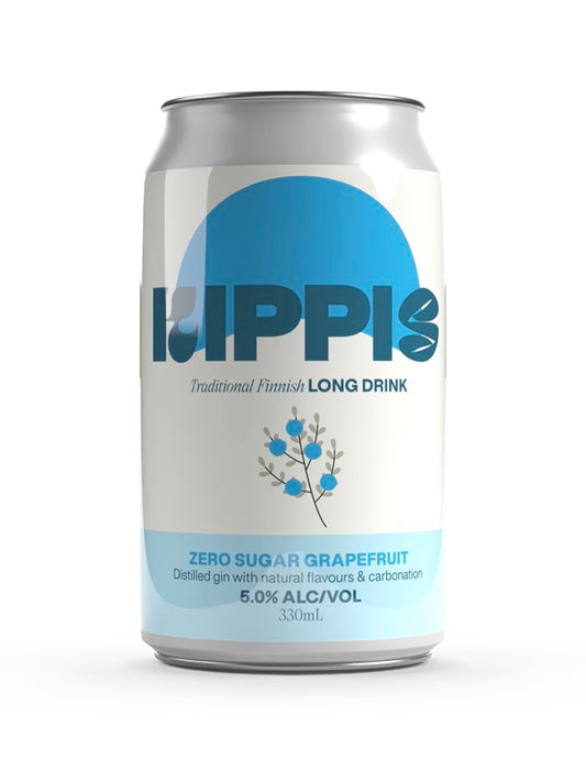 Kippis Traditional Finnish Long Drink - Zero Sugar